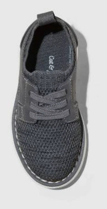Toddler Shane Knit Dress Shoes Gray - Cat & Jack - CHOOSE SIZE