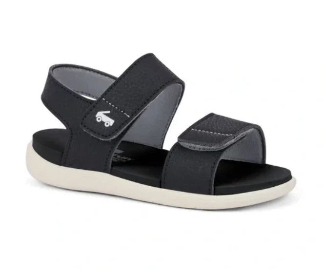See Kai Run Basics Toddler Jaylen Sandals Black - CHOOSE SIZE