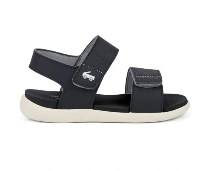 See Kai Run Basics Toddler Jaylen Sandals Black - CHOOSE SIZE