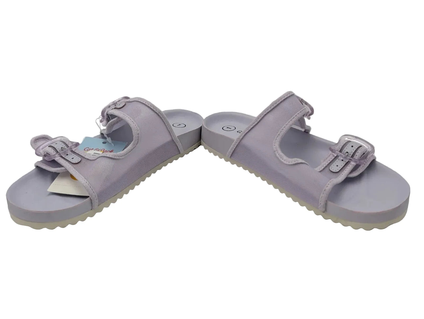 Kids' Kaia Mesh Footbed Sandals - Cat & Jack Purple - CHOOSE SIZE