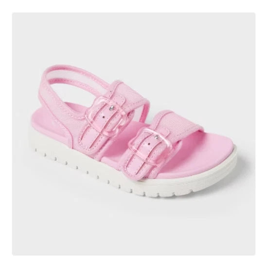 Toddler Riley Mesh Footbed Sandals Pink - Cat & Jack - CHOOSE SIZE