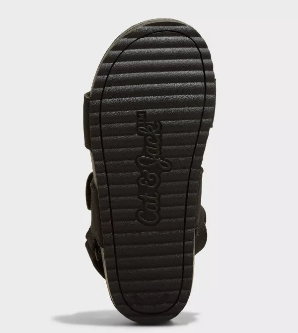 Toddler Kody Sandals Black - Cat & Jack - CHOOSE SIZE