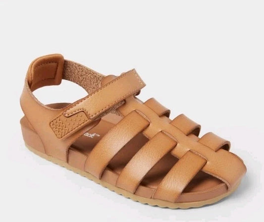 Cat & Jack Toddler Rhett Fisherman Sandals Cognac - CHOOSE SIZE