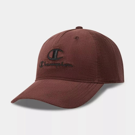 Champion Adult Hobby Corduroy Baseball Hat - MAROON
