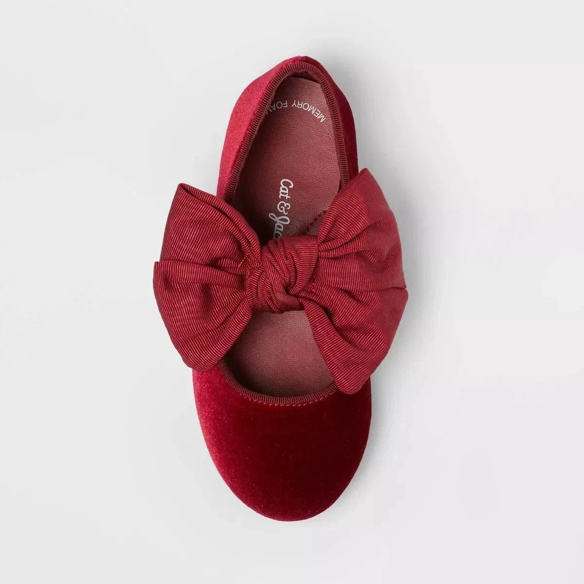 Toddler Girls Cat & Jack Chloe Mary Jane Flats Red - Size 5