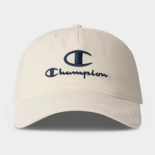 Champion Adult Hobby Corduroy Baseball Hat - Cream