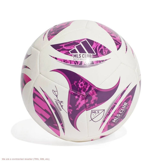 Adidas MLS Club Sports Soccer Ball - Berry Purple:  CHOOSE SIZE