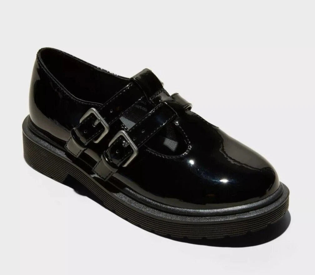 Girls' Eden Mary Jane Flats - Art Class™ Classic Adjustable Buckle - Size 1