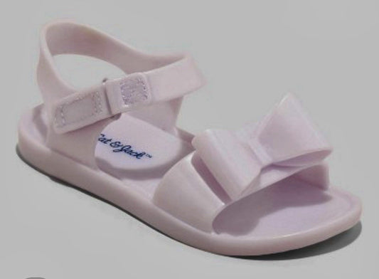 Cat & Jack Toddler Girls Kate Jelly Sandals Purple - Size 12