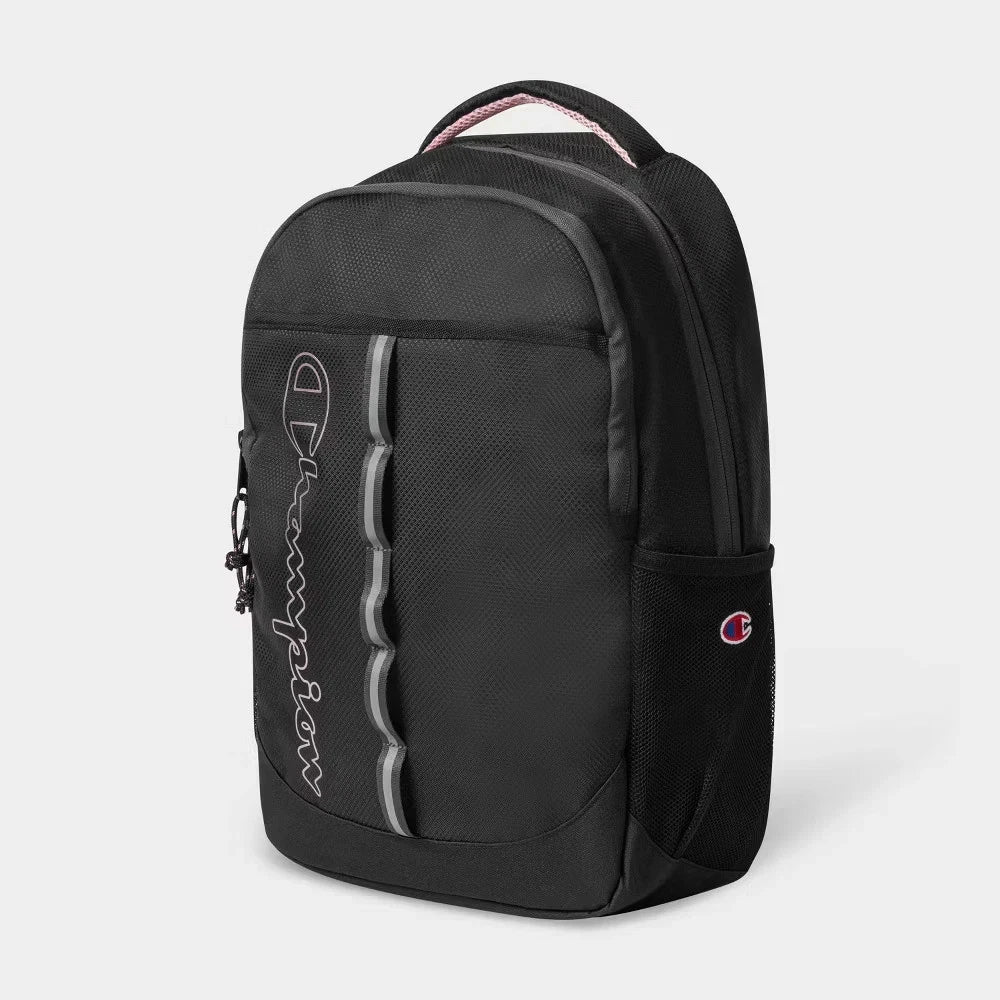 Champion Center Backpack - Black/Pink