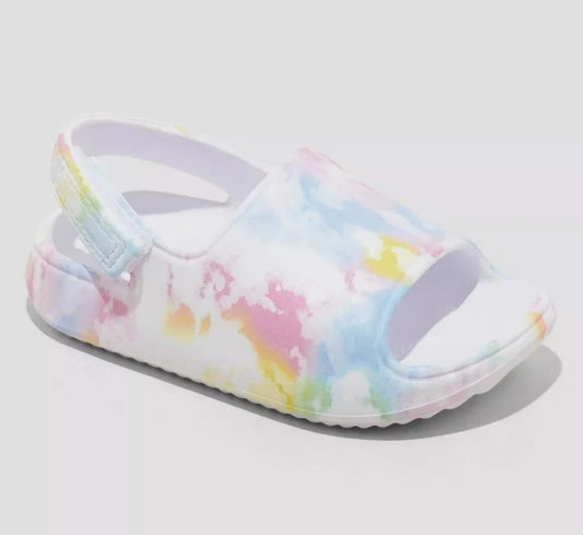 Toddler Beck Footbed Sandals Multicolor - Cat & Jack -  size 8