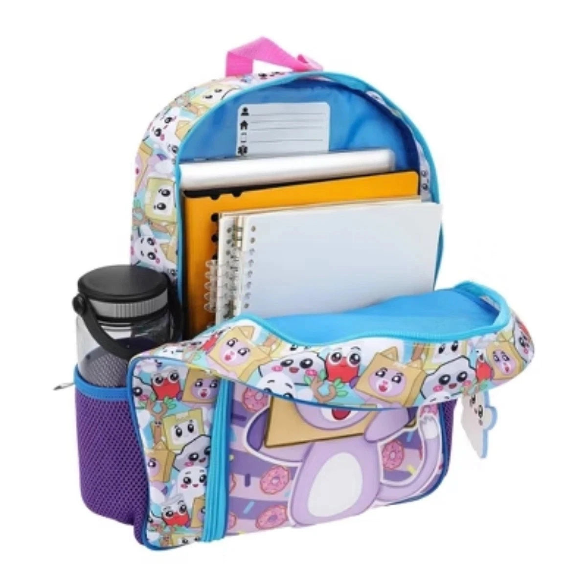 LankyBox Kids' 14.4L Single Backpack - Purple