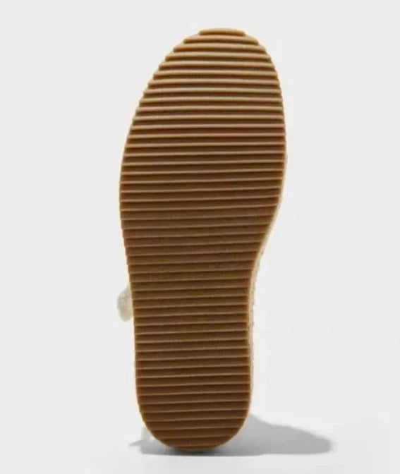 Kids' Madeline Lace Espadrille Mary Jane Flats - Art Class™ - CHOOSE SIZE