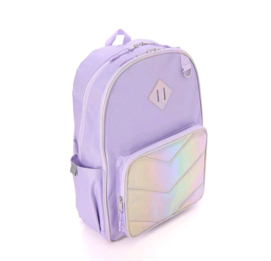 Locker Club Kids' 16L Nylon Backpack with Headphone Pencil Pouch - CHOOSE COLOR
