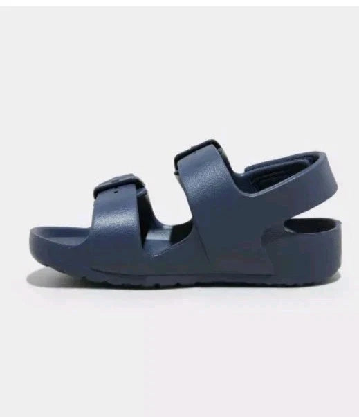 Toddler Ade Footbed Sandals Navy Blue - Cat & Jack - Size 12