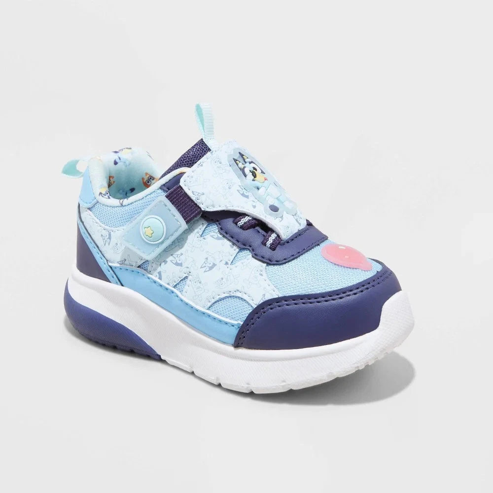 Toddler Bluey Light Up Athletic Sneakers - CHOOSE SIZE