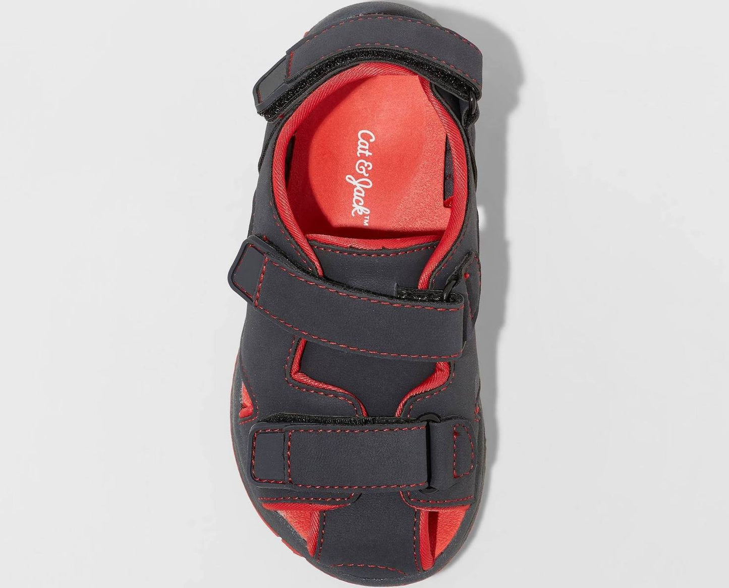Cat & Jack Toddler Boy's  Ned Fisherman Sandals Black - Size 9