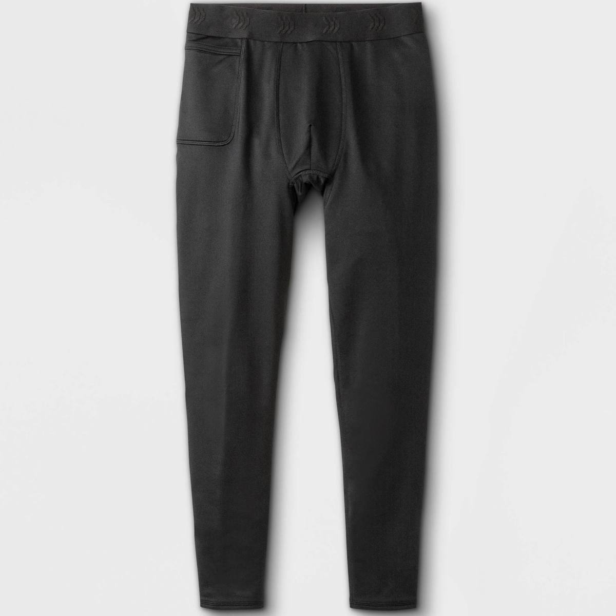 All in Motion Mens Heavyweight Thermal Pants Black- CHOOSE SIZE