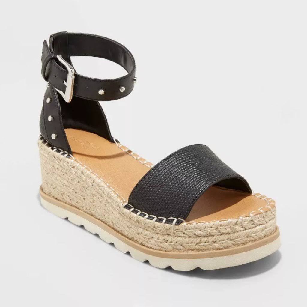 Women's Jean Espadrille 2.5" Wedge Heel - Universal Thread size 7
