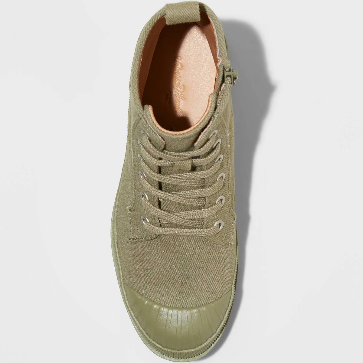 Universal Thread Women's Teagan Lace-Up Boots Olive Green  CHOOSE SIZE