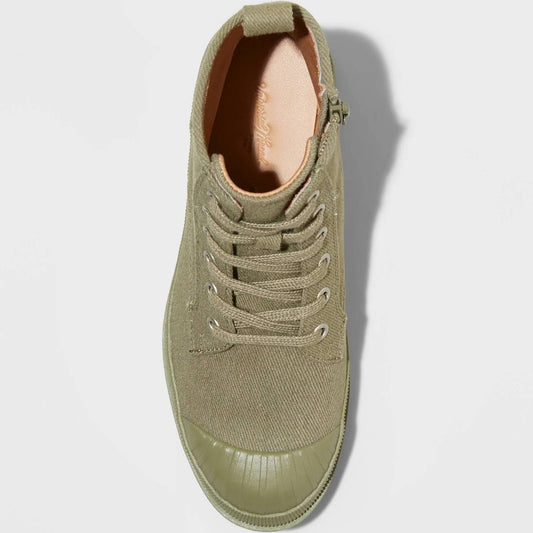 Universal Thread Women's Teagan Lace-Up Boots Olive Green  CHOOSE SIZE