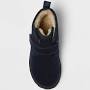 Toddler Boys Magnus Sherpa Lined Ankle Bootie Navy - CHOOSE SIZE