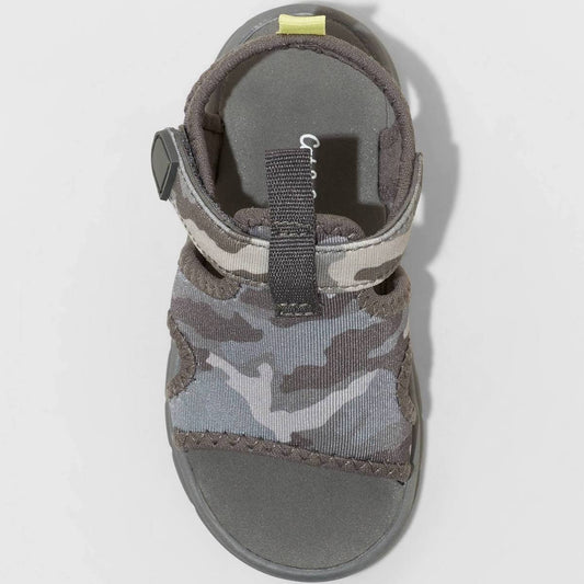 Cat & Jack Toddler Florida Apparel Water Shoes Camo - Size 6