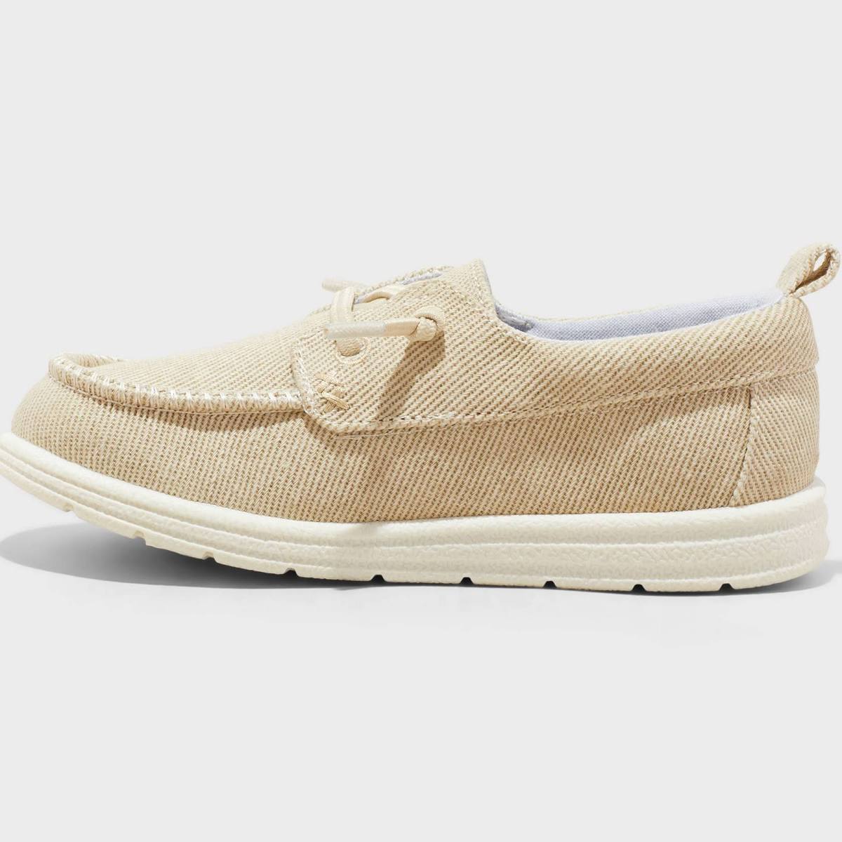 Toddler Bobby Slip On Boat Sneakers Beige- Cat & Jack™