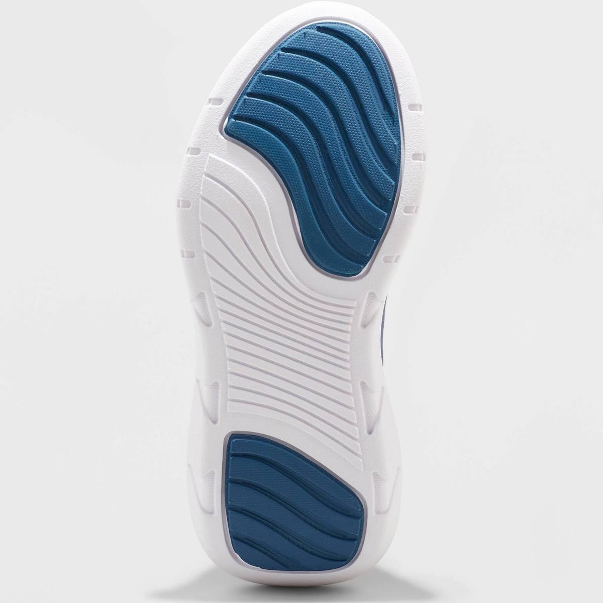 Kids' Silver Pull-On Performance Sneakers Navy - All in Motion - Size 4