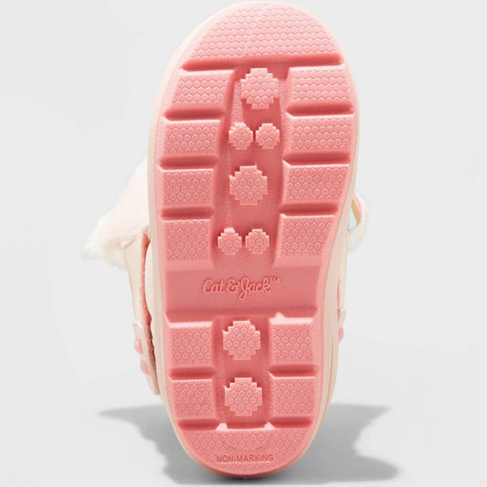 Toddler Girls Frankie Rainbow Pink Winter Boots - Cat & Jack - CHOOSE SIZE