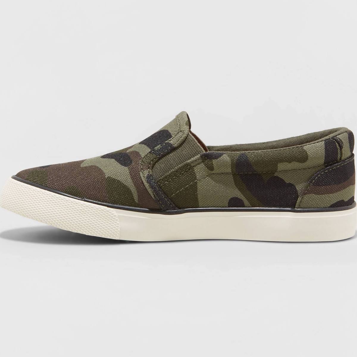 Cat & Jack Boys Enzo Slip On Sneakers Camouflage - CHOOSE SIZE