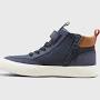Cat & Jack Kids' Anthony Zipper Sneakers Navy - SIZE 13