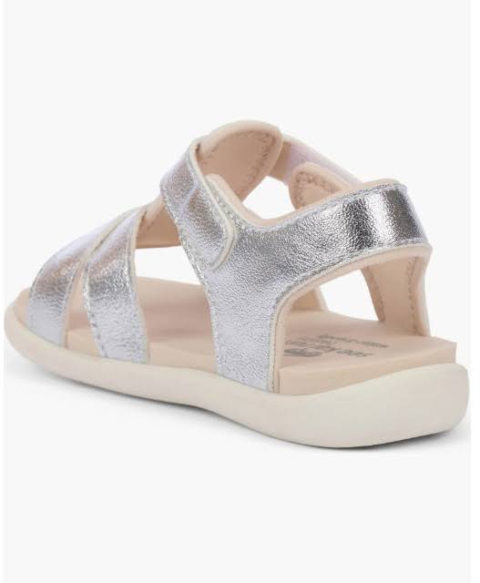 See Kai Run Basics Toddler Shayna Sandals Silver - CHOOSE SIZE