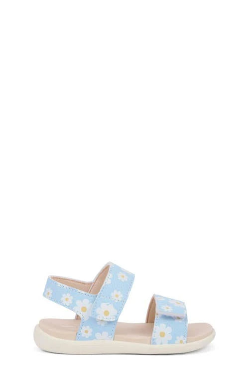 See Kai Run Basics Toddler Jaylen Sandals Blue Daisies - CHOOSE SIZE