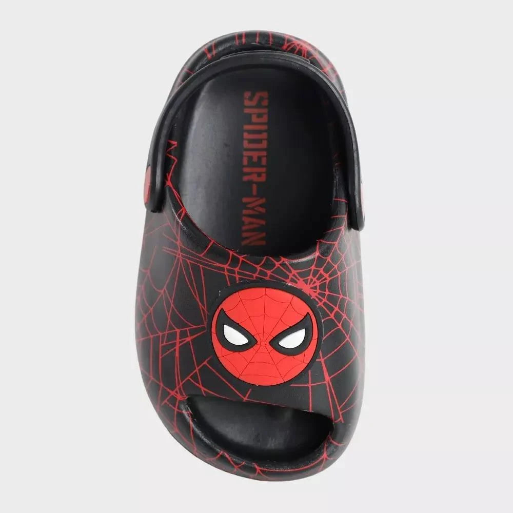 Kid's Spider-Man  EVA Ankle Strap Sandals – Black